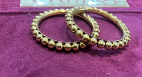 Golden bangles 
