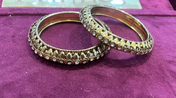 Golden bangles 