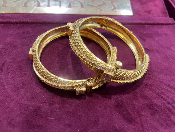 Golden bangles 