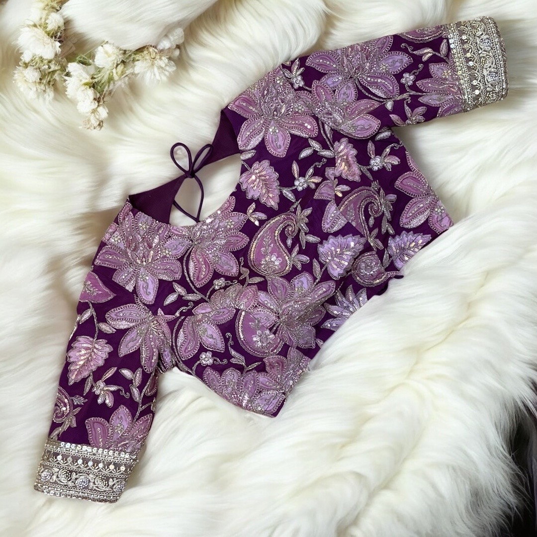 Purple blouse 