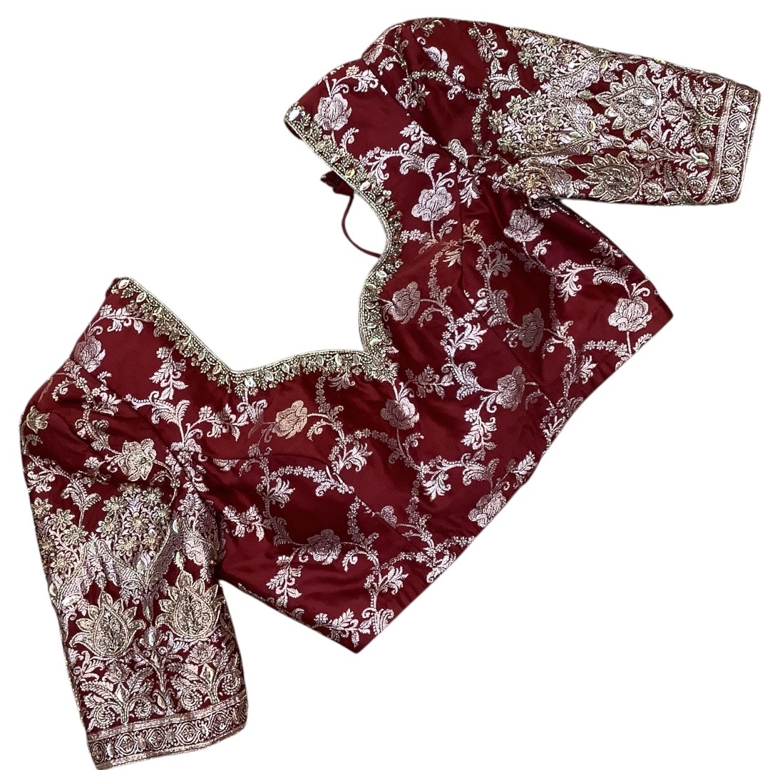Maroon blouse 