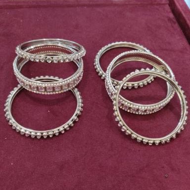 Silver Bangles 