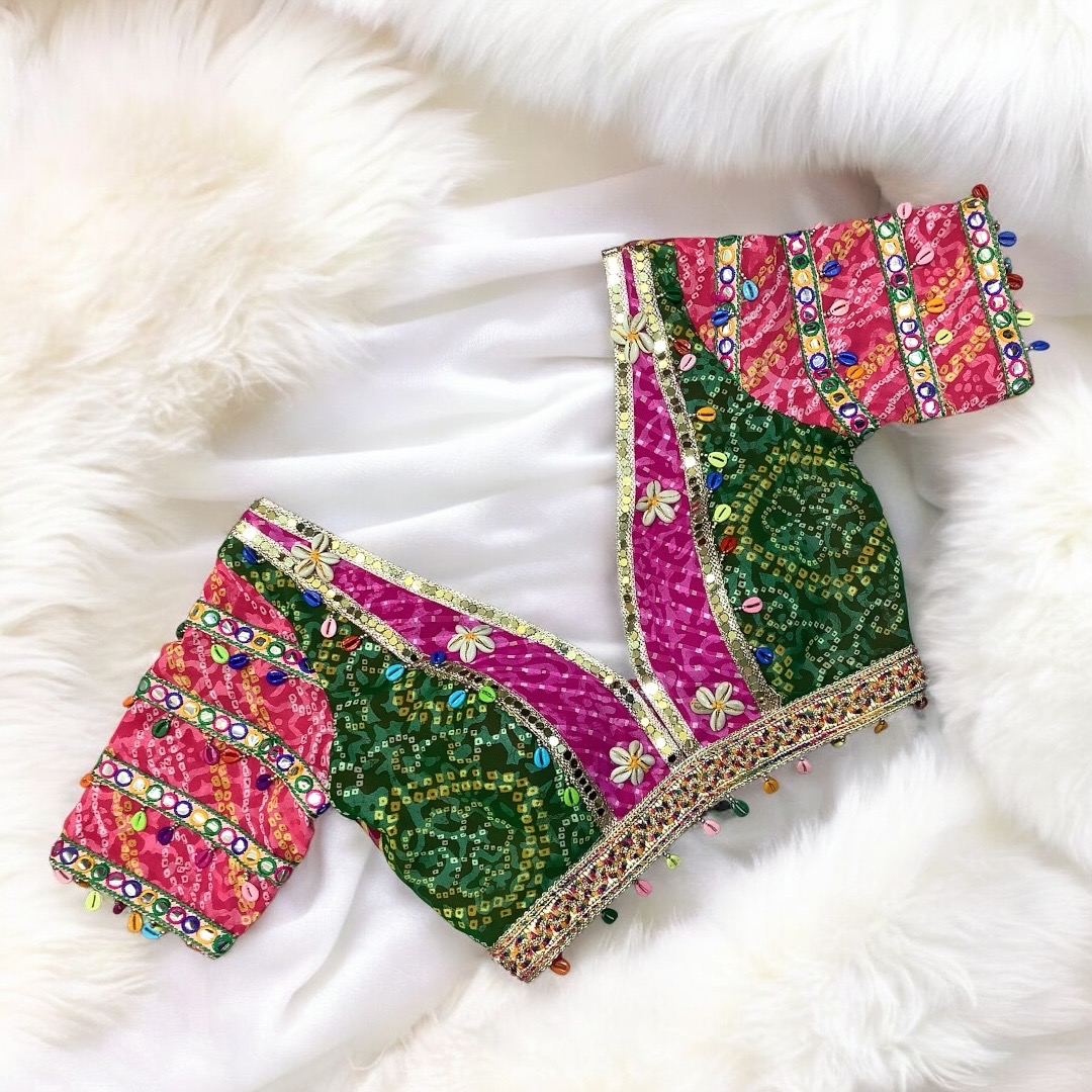 multicolour Navratri blouse