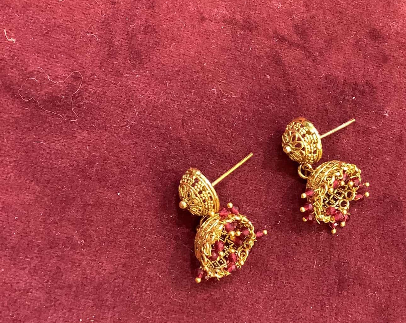 Copper earrings 