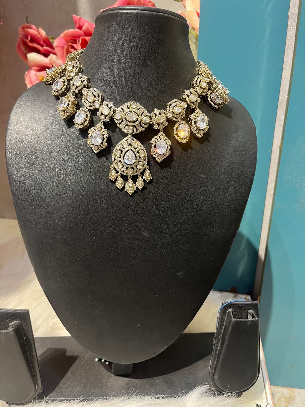 Pachi kundan set