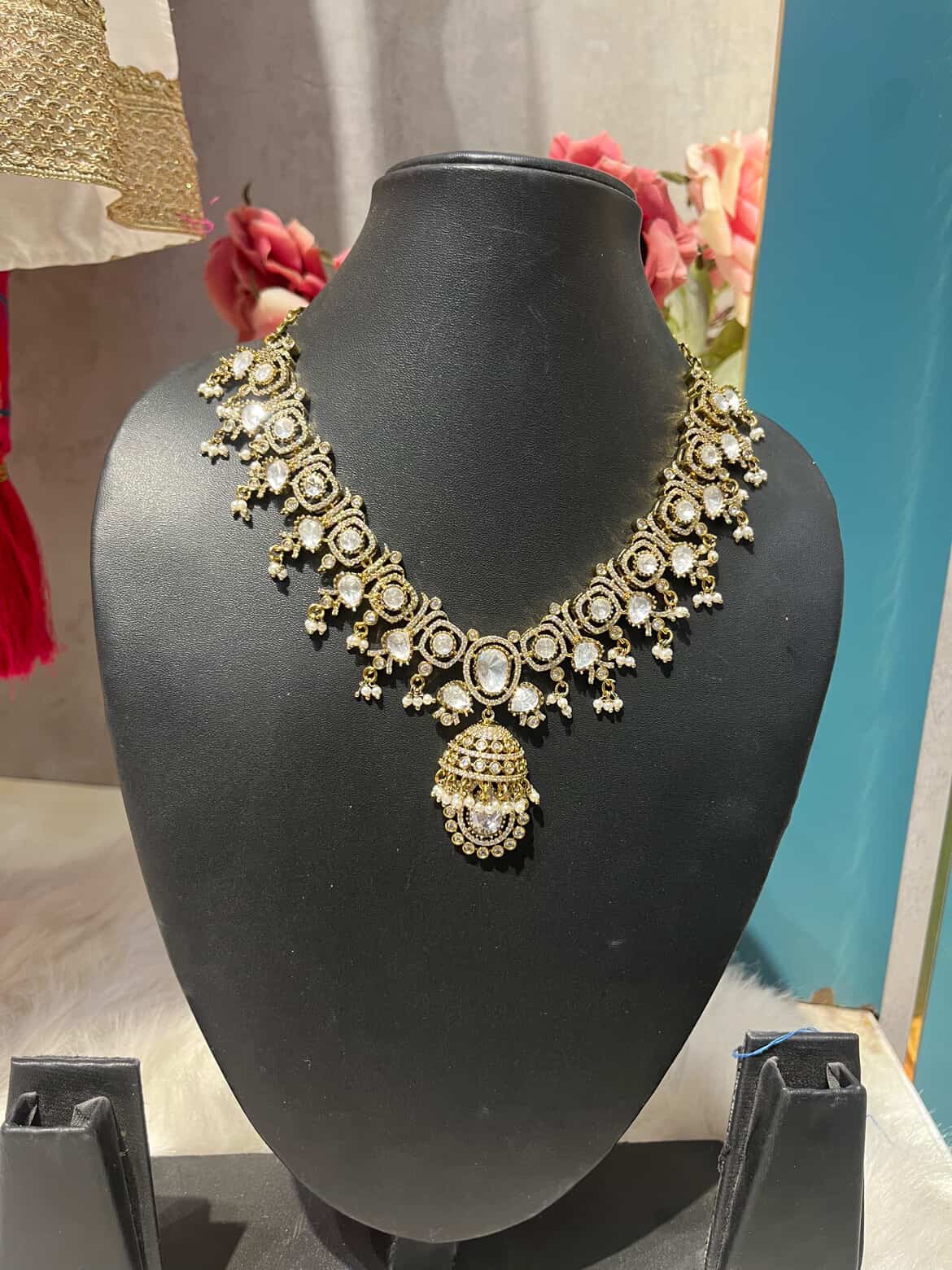 Pachi kundan set