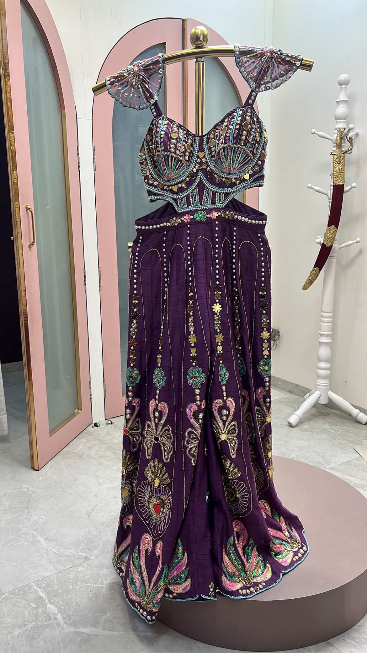 Purple jumpsuit pdp