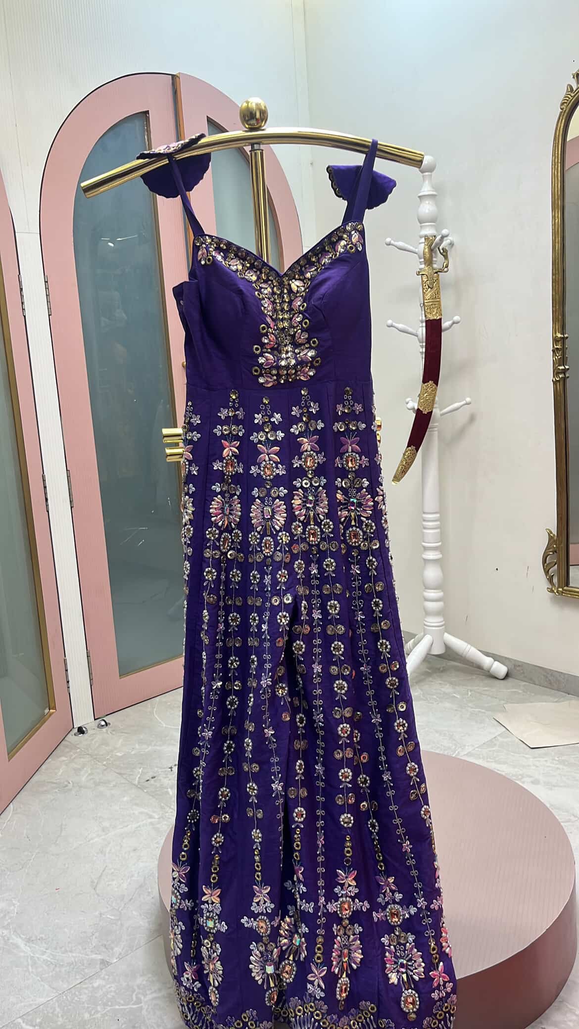Purple jumpsuit pdp