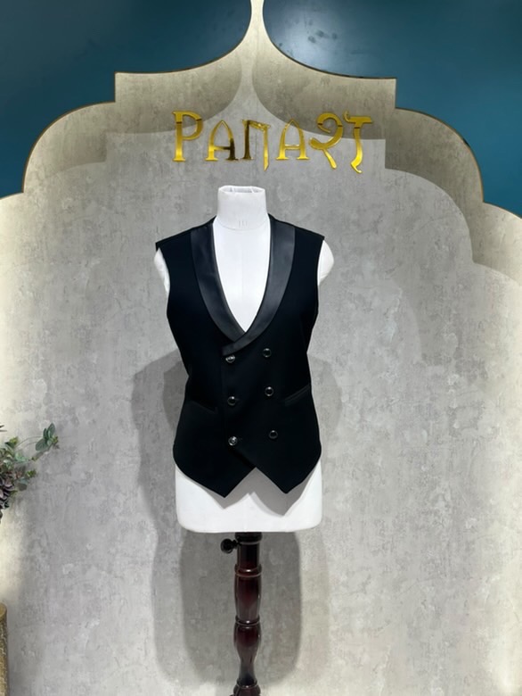 Black Waist coat 36