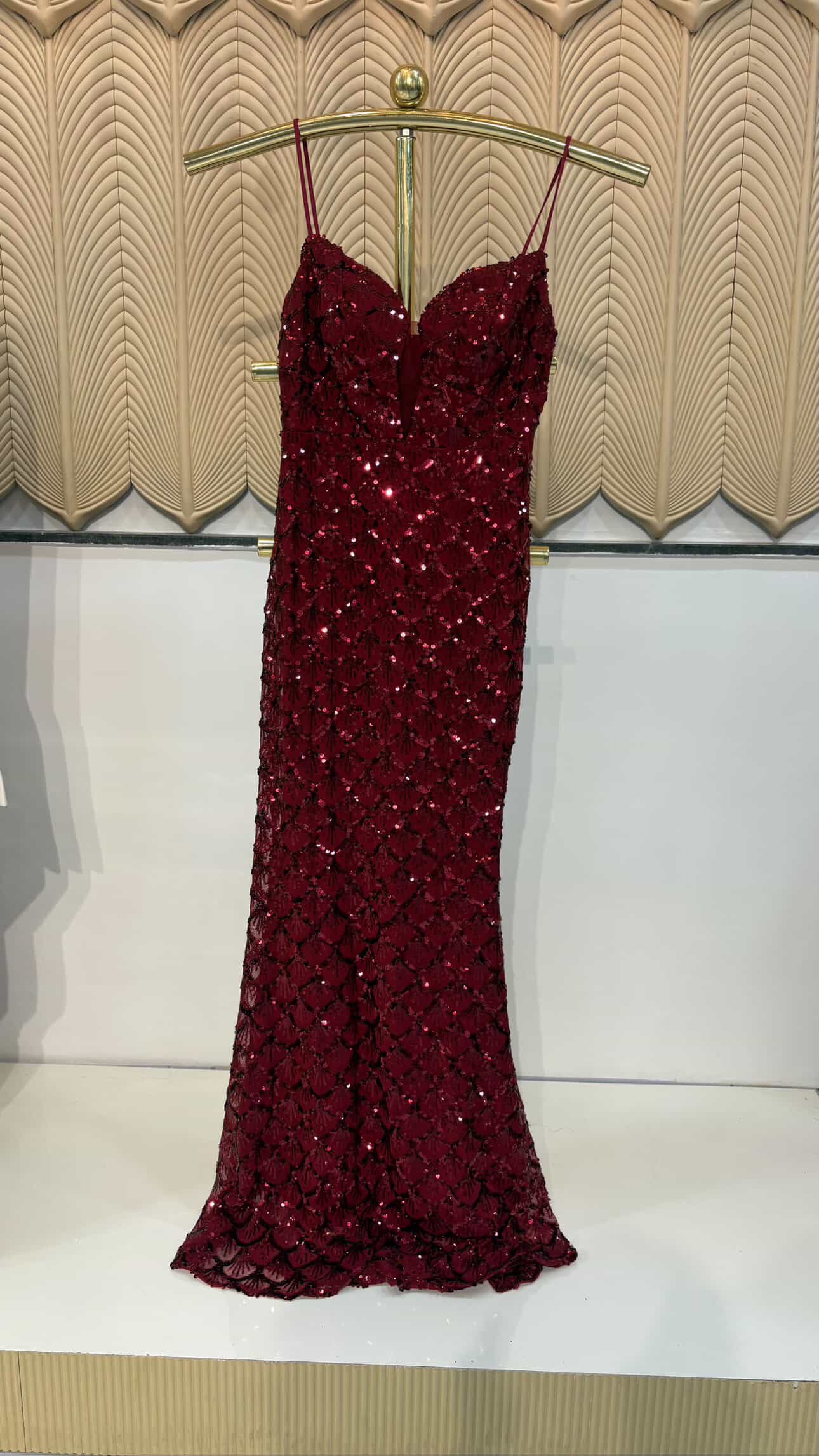 Maroon bodycon 