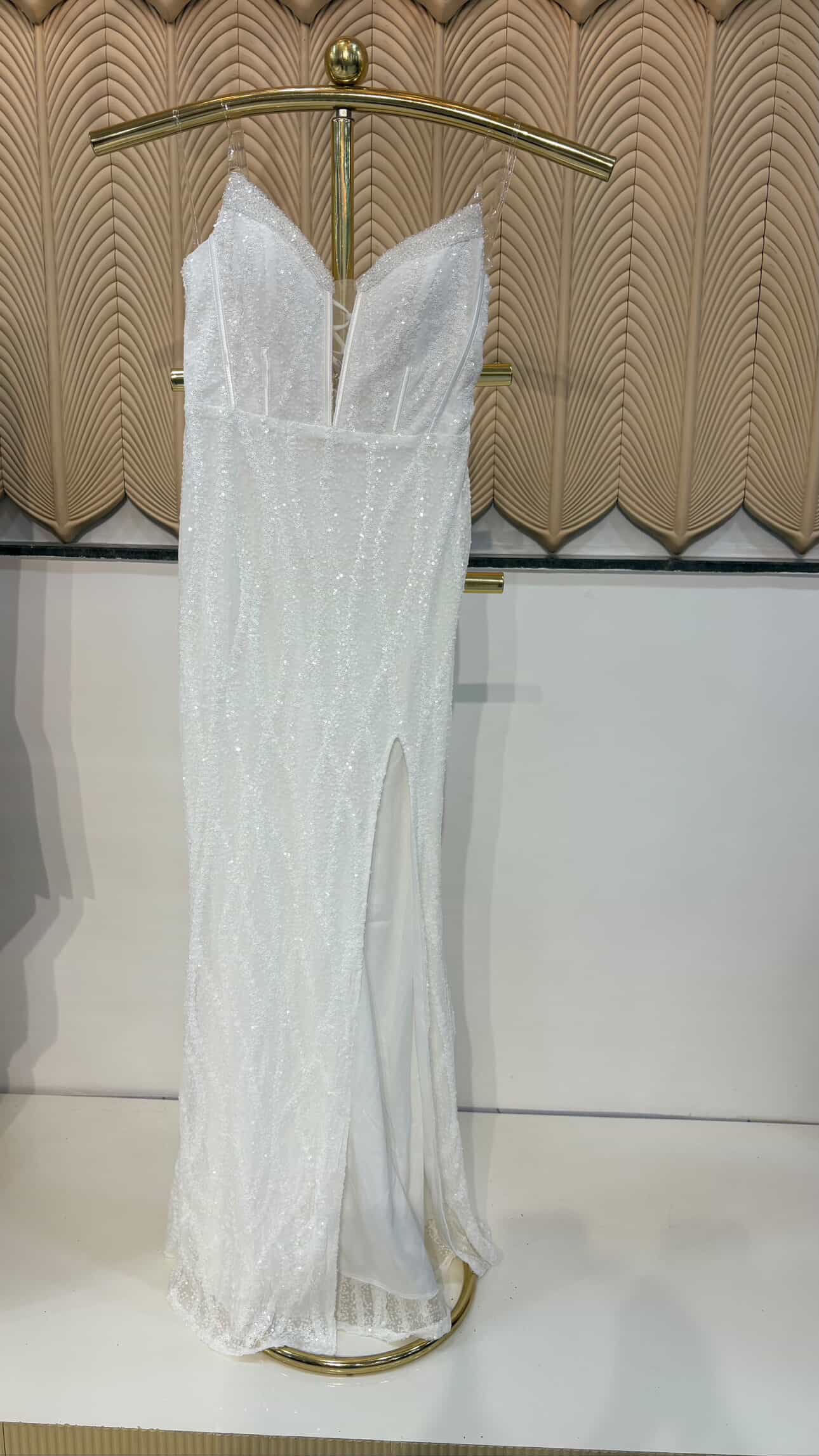White bodycon