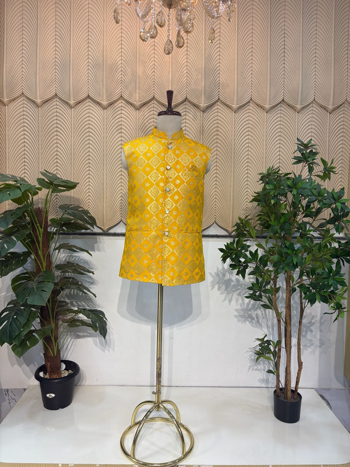yellow Modi Jacket