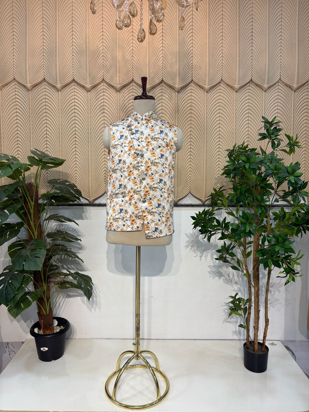 Blue Floral Modi Jacket