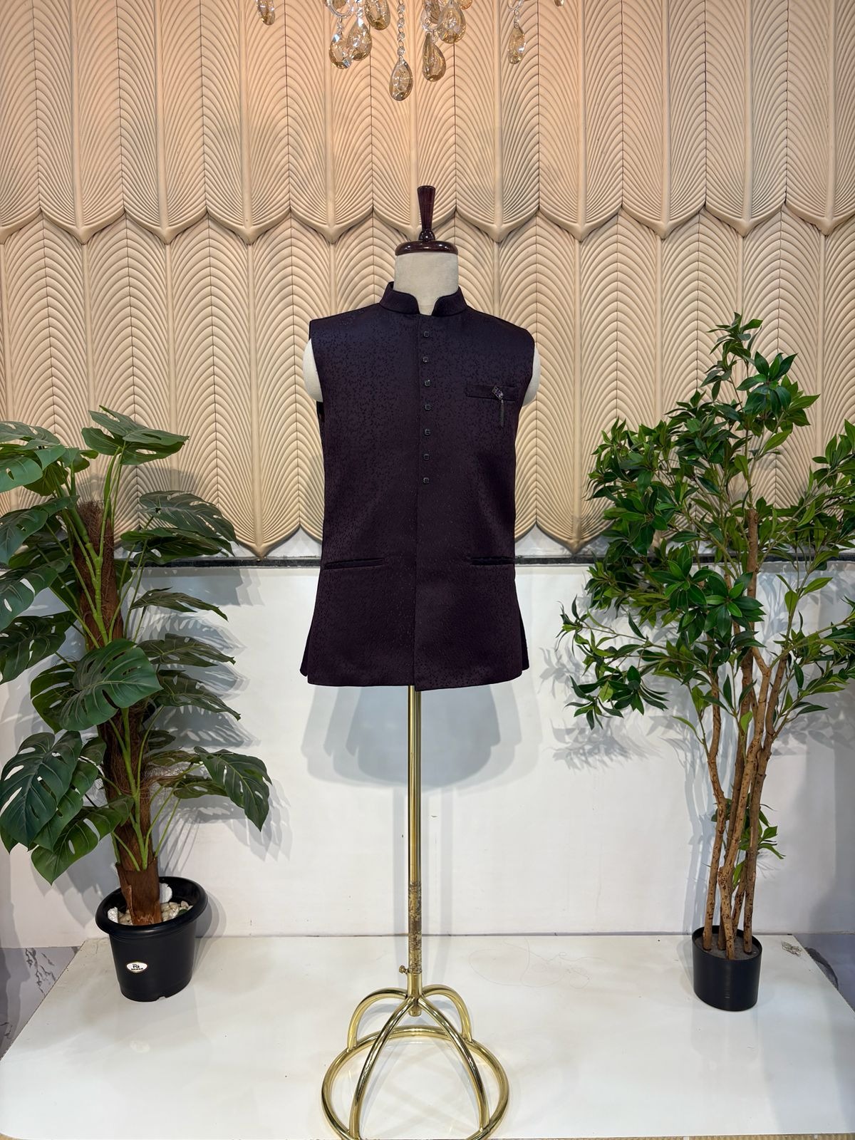 Purple modi jacket 