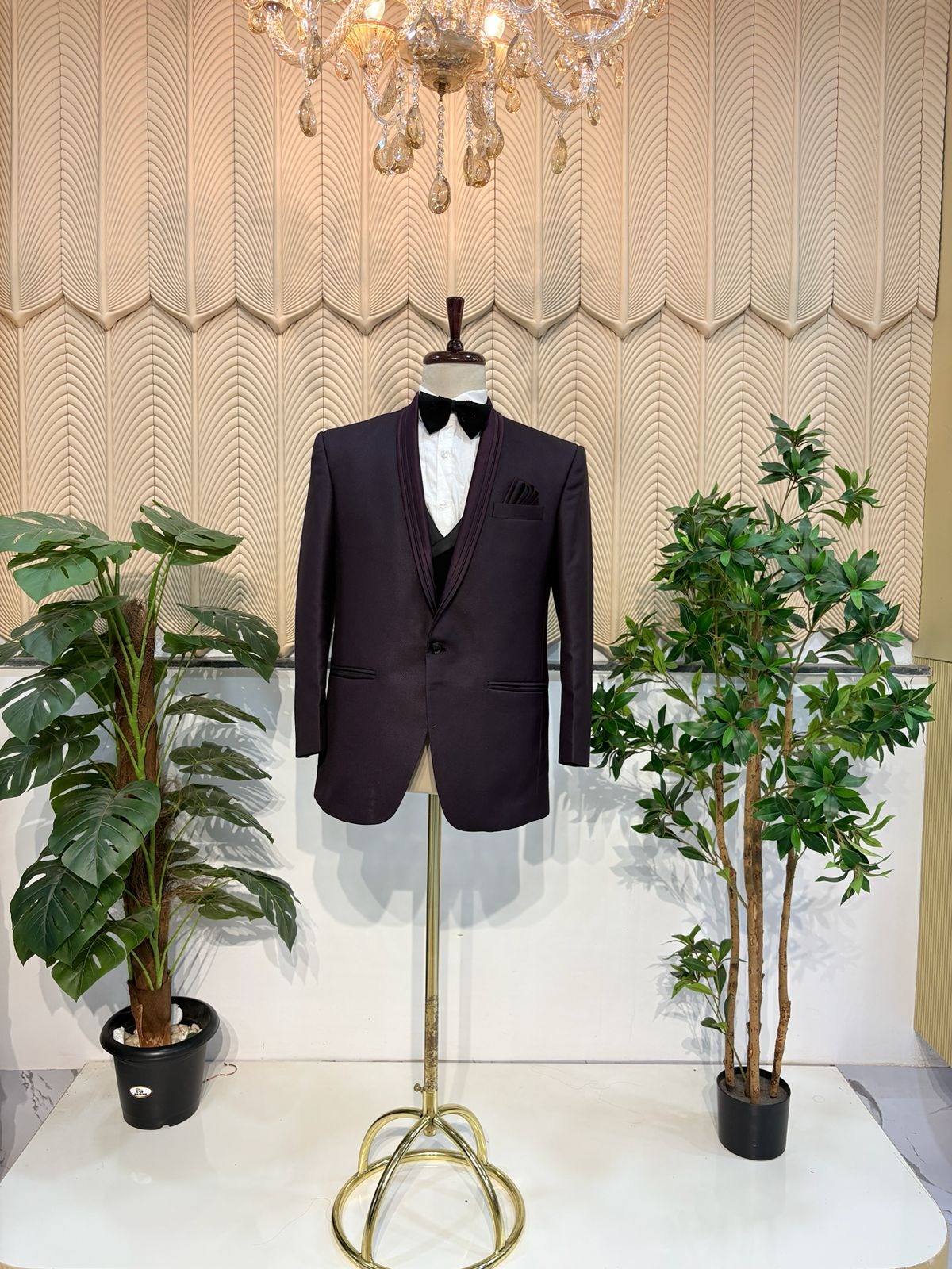 Purple Tuxedo set