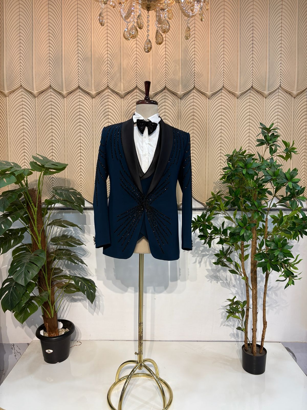 Teal Blue Work Tuxedo 42