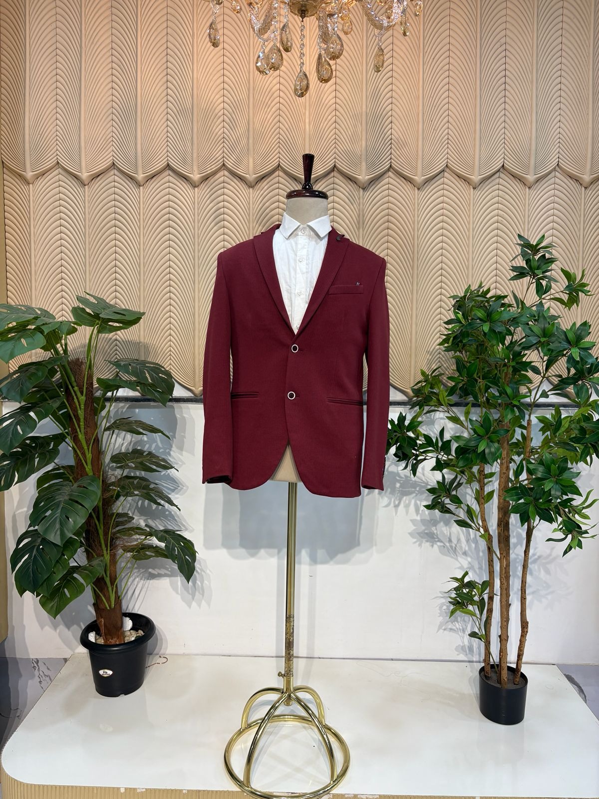 maroon  Blazer 40