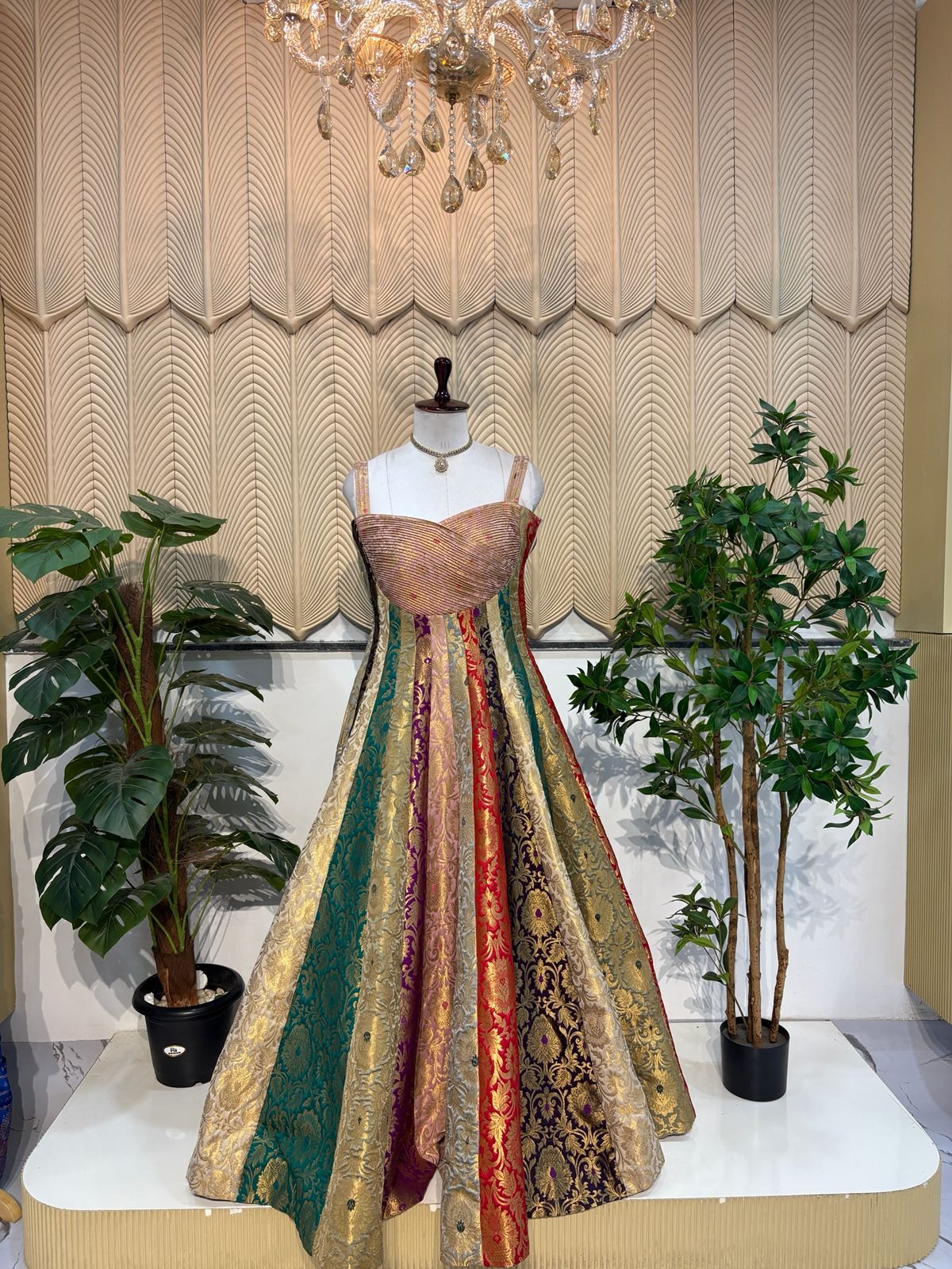 Multicolour Gown