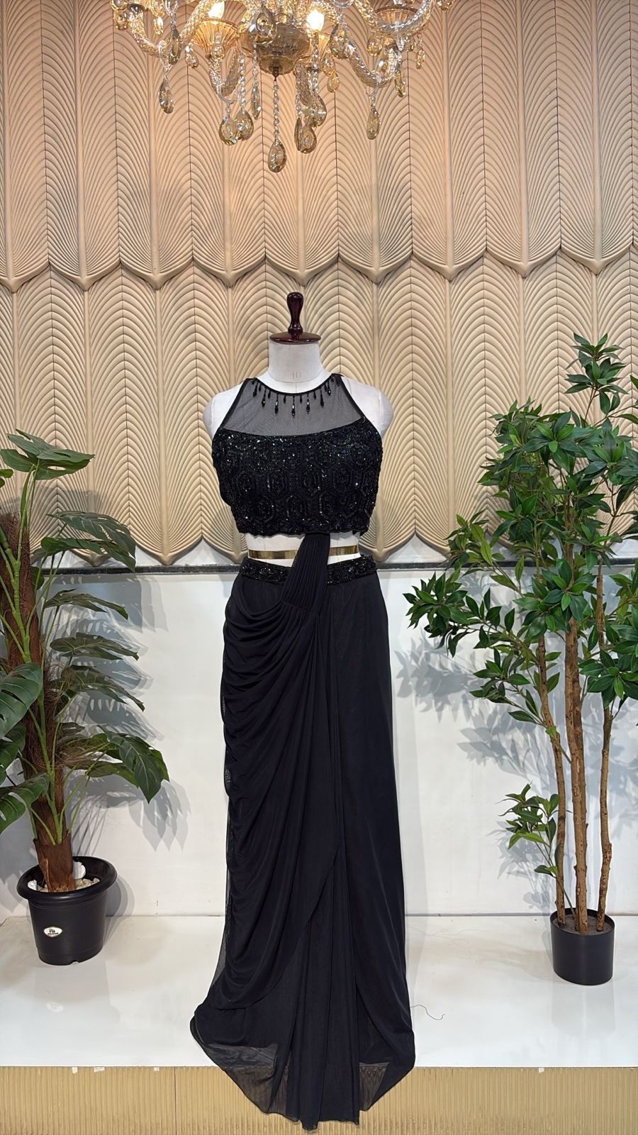 Black Indowestern 