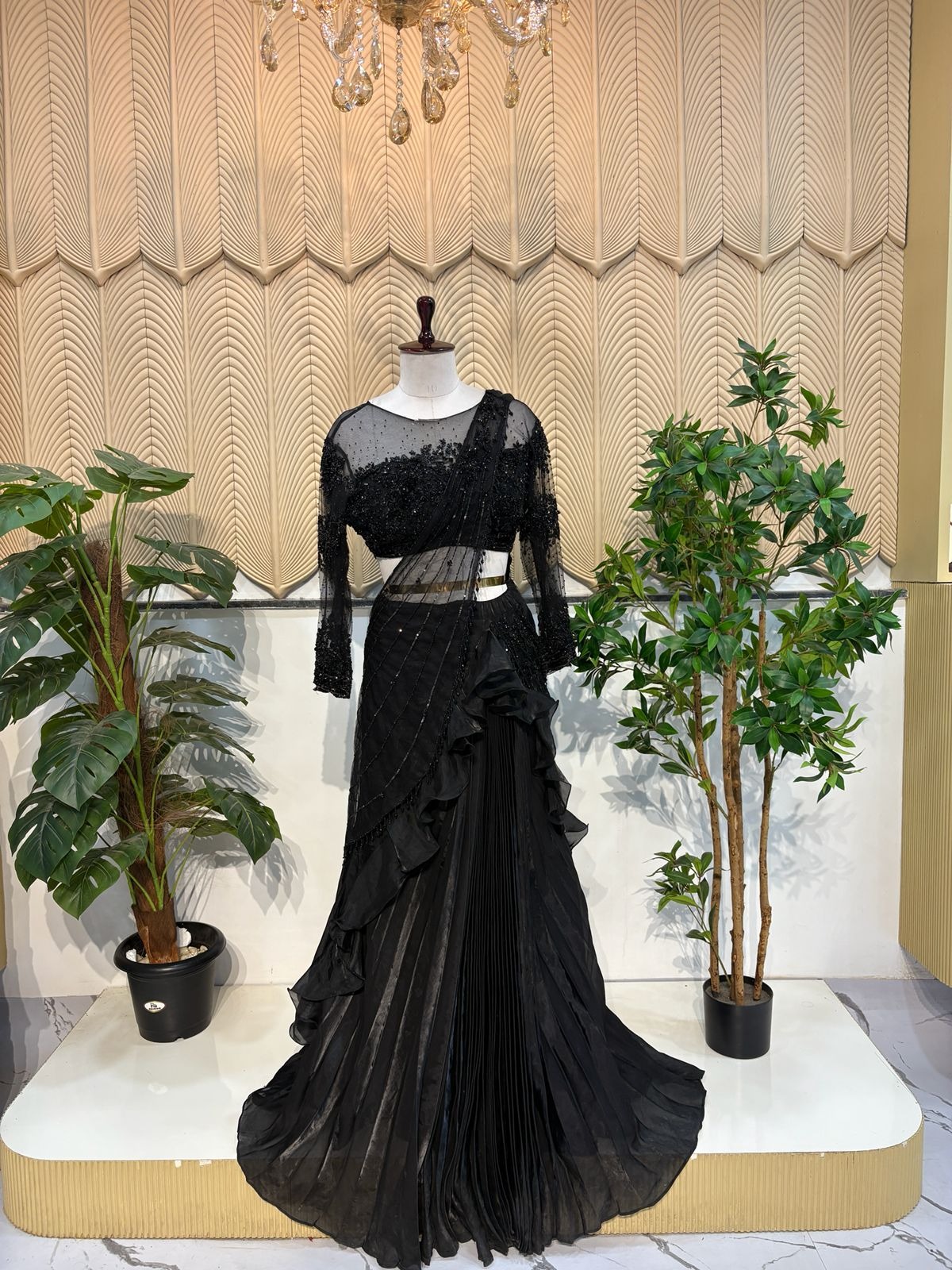 Black Lehenga