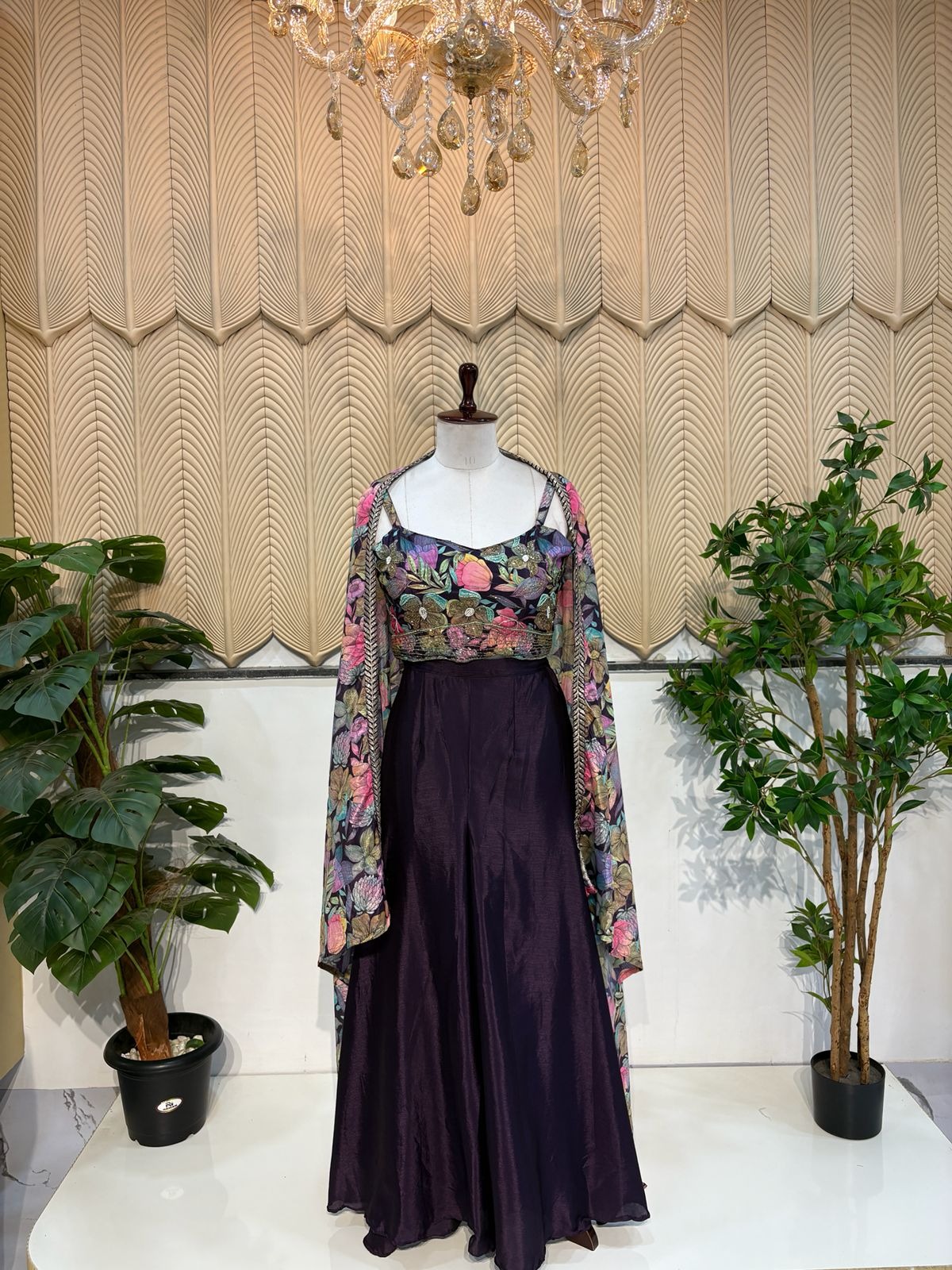 Purple Indowestern