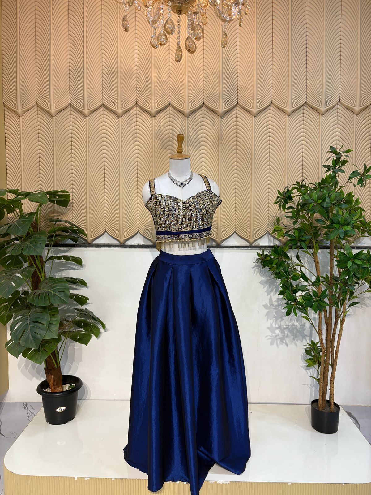 Blue Indowestern