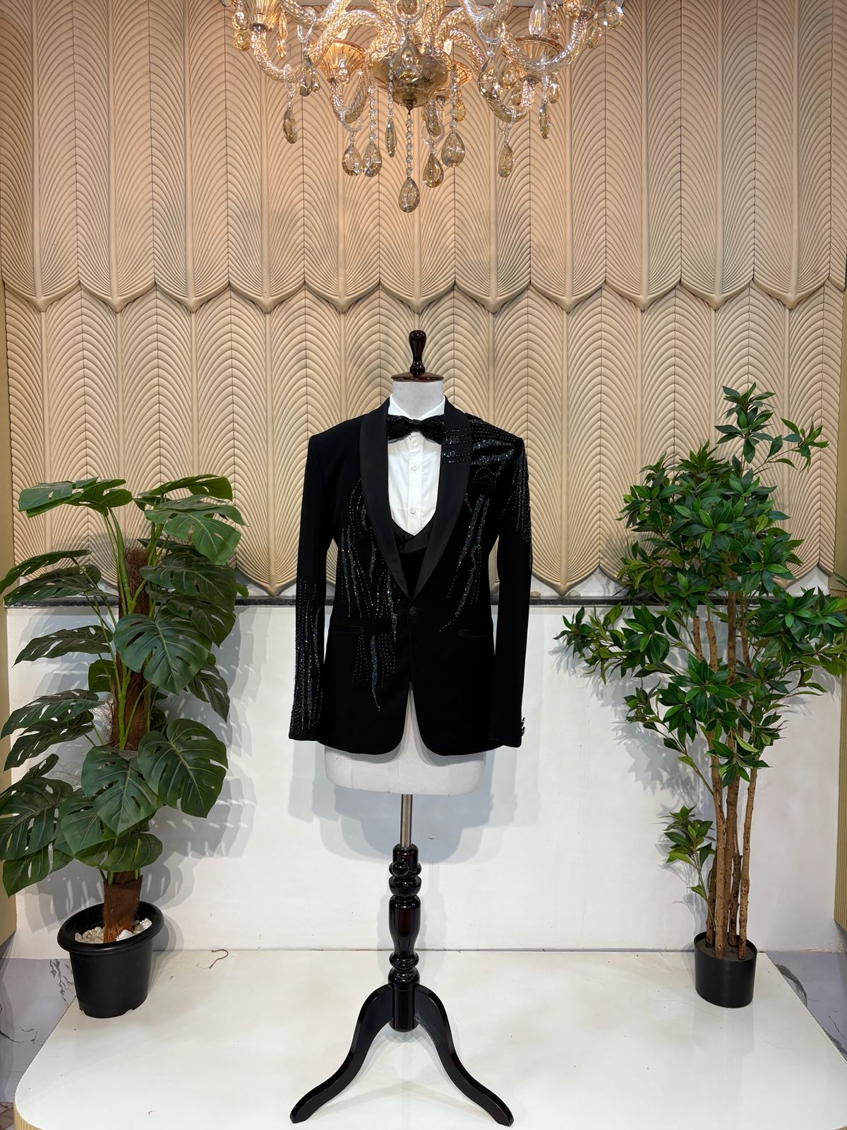 Black zari work 36