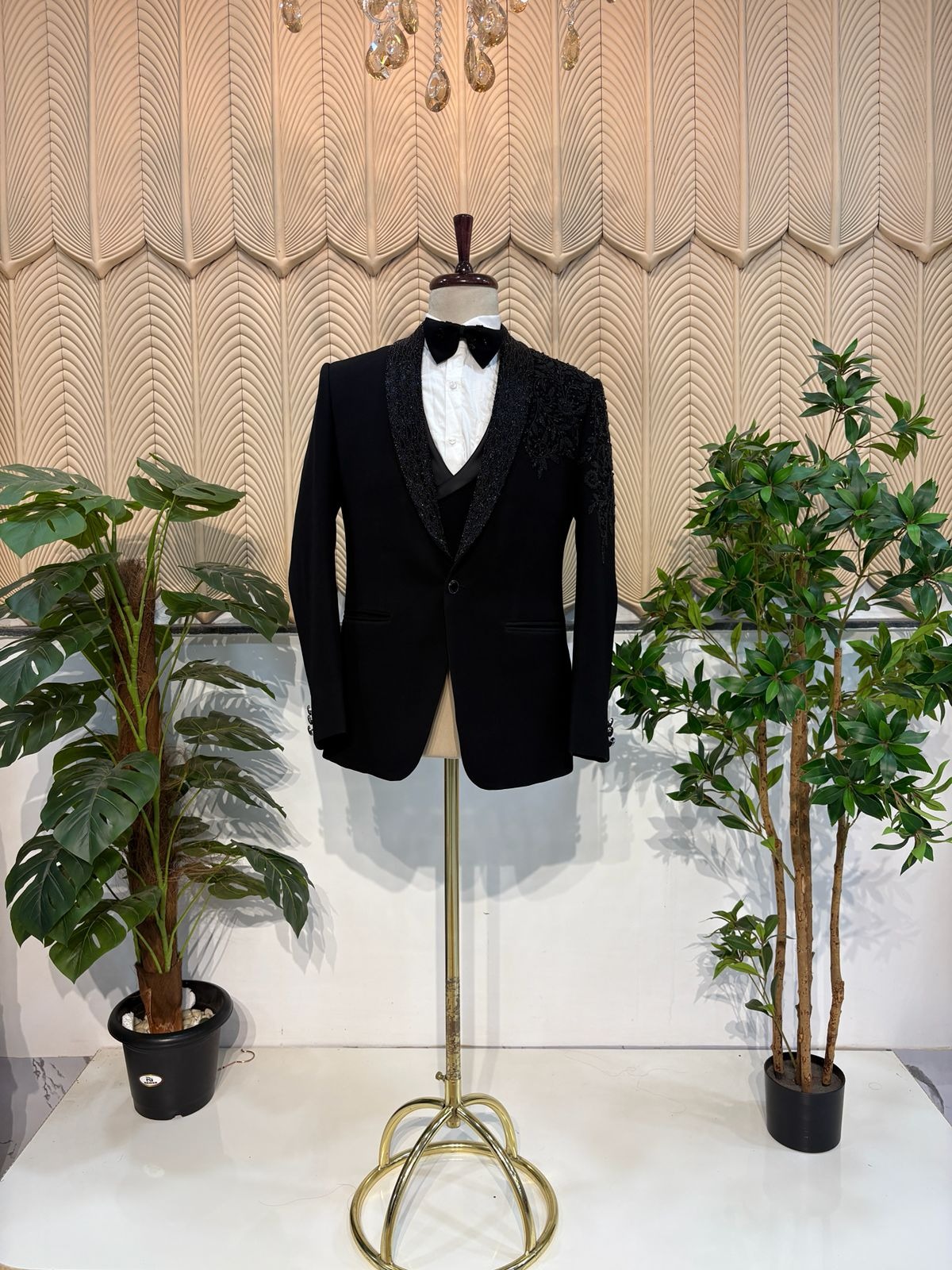 Black full work tuxedo two  42 