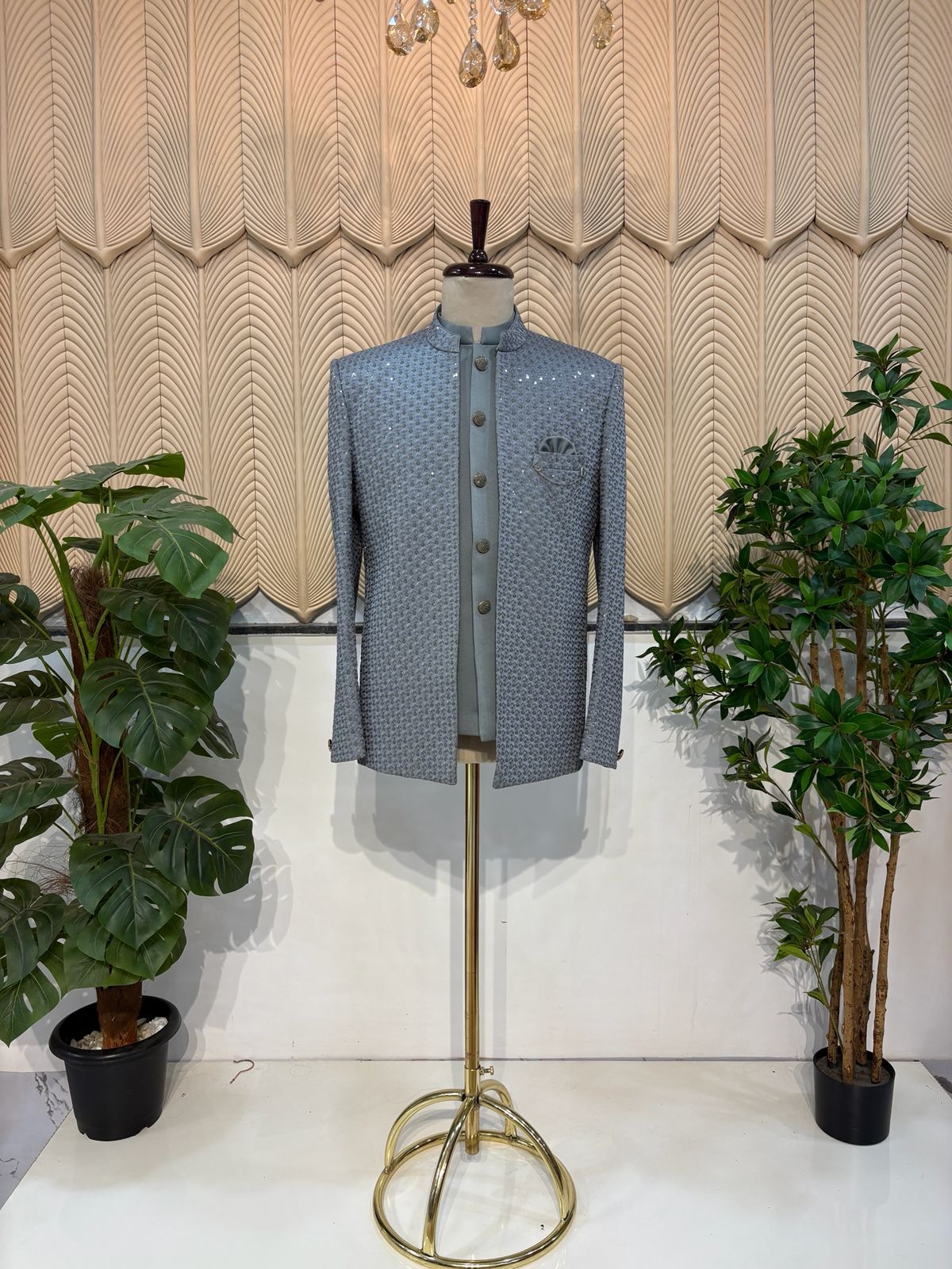 Grey Jacket jodhpuri42