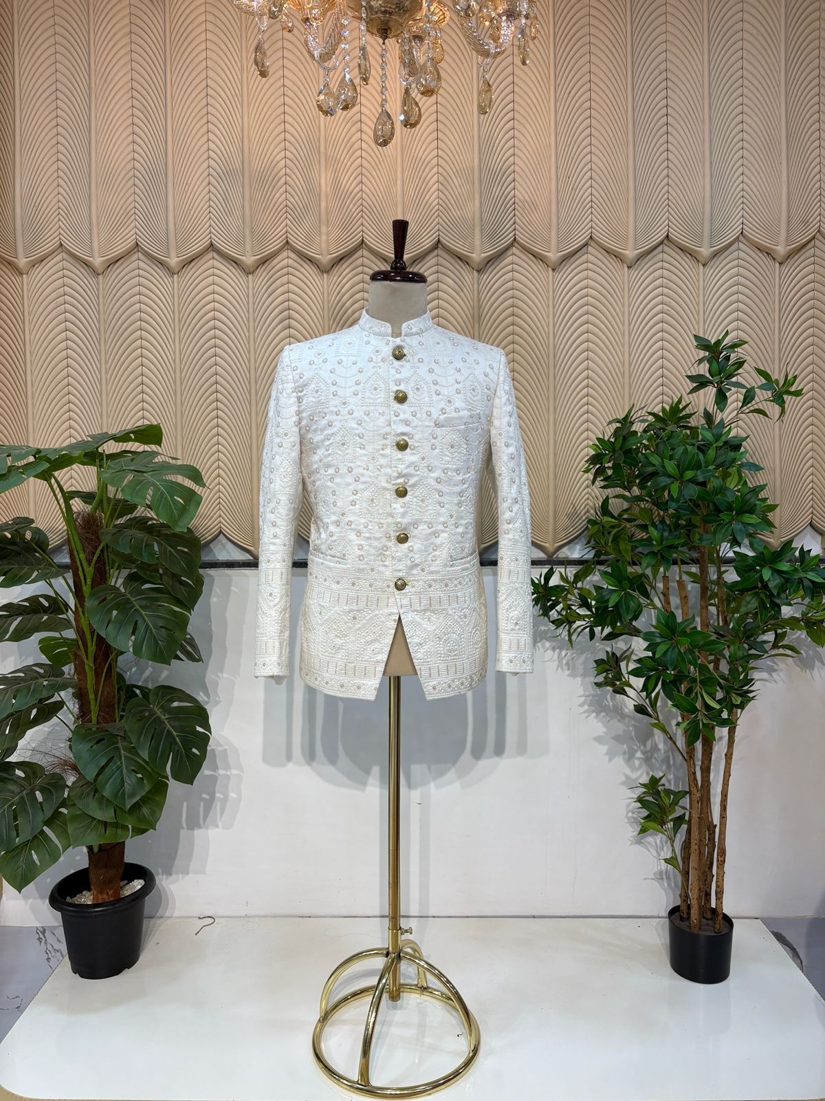 White jodhpuri 42 