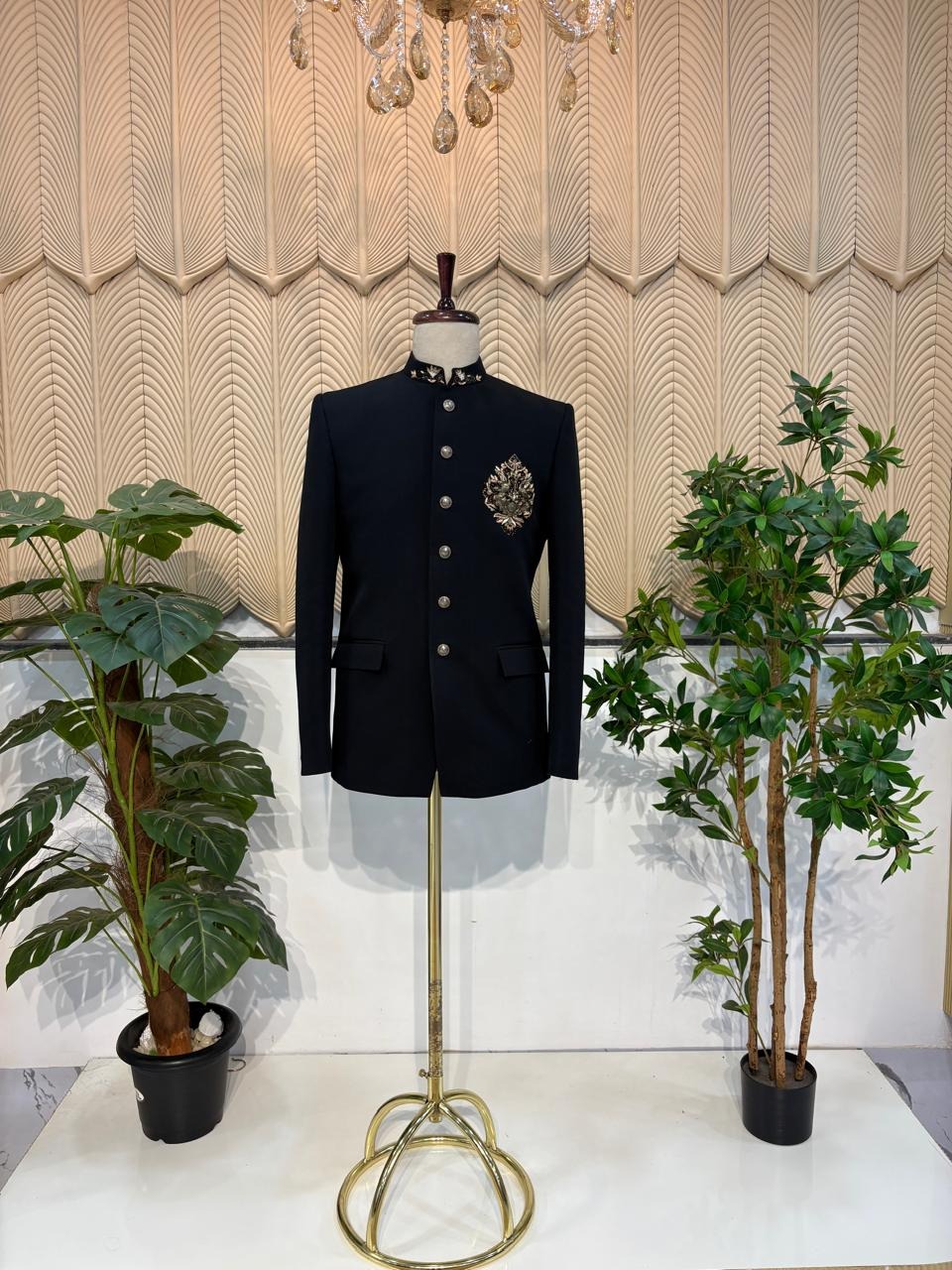 Black Peacock jodhpuri 40 