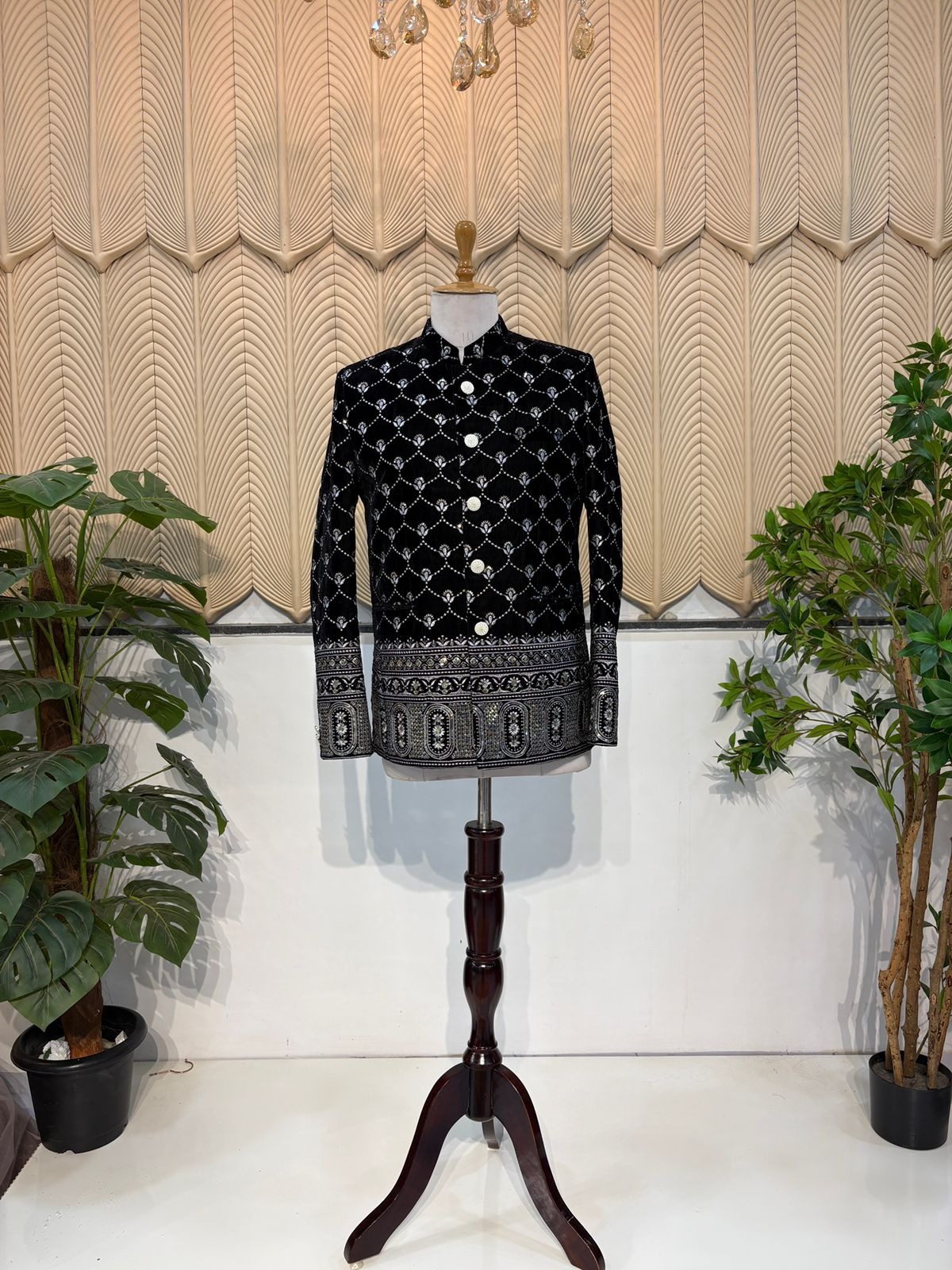 Black jodhpuri 38