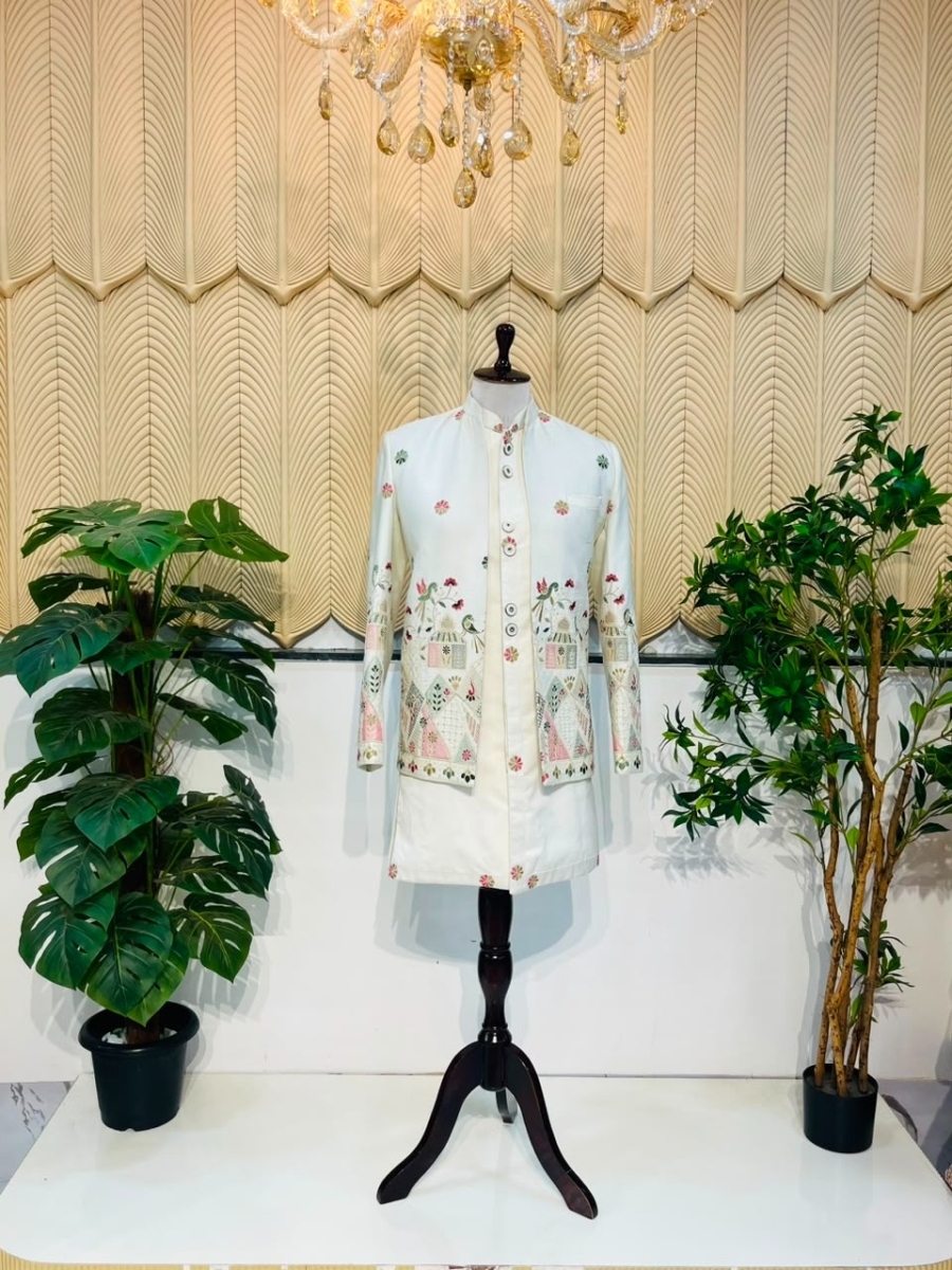 White indowetern 40