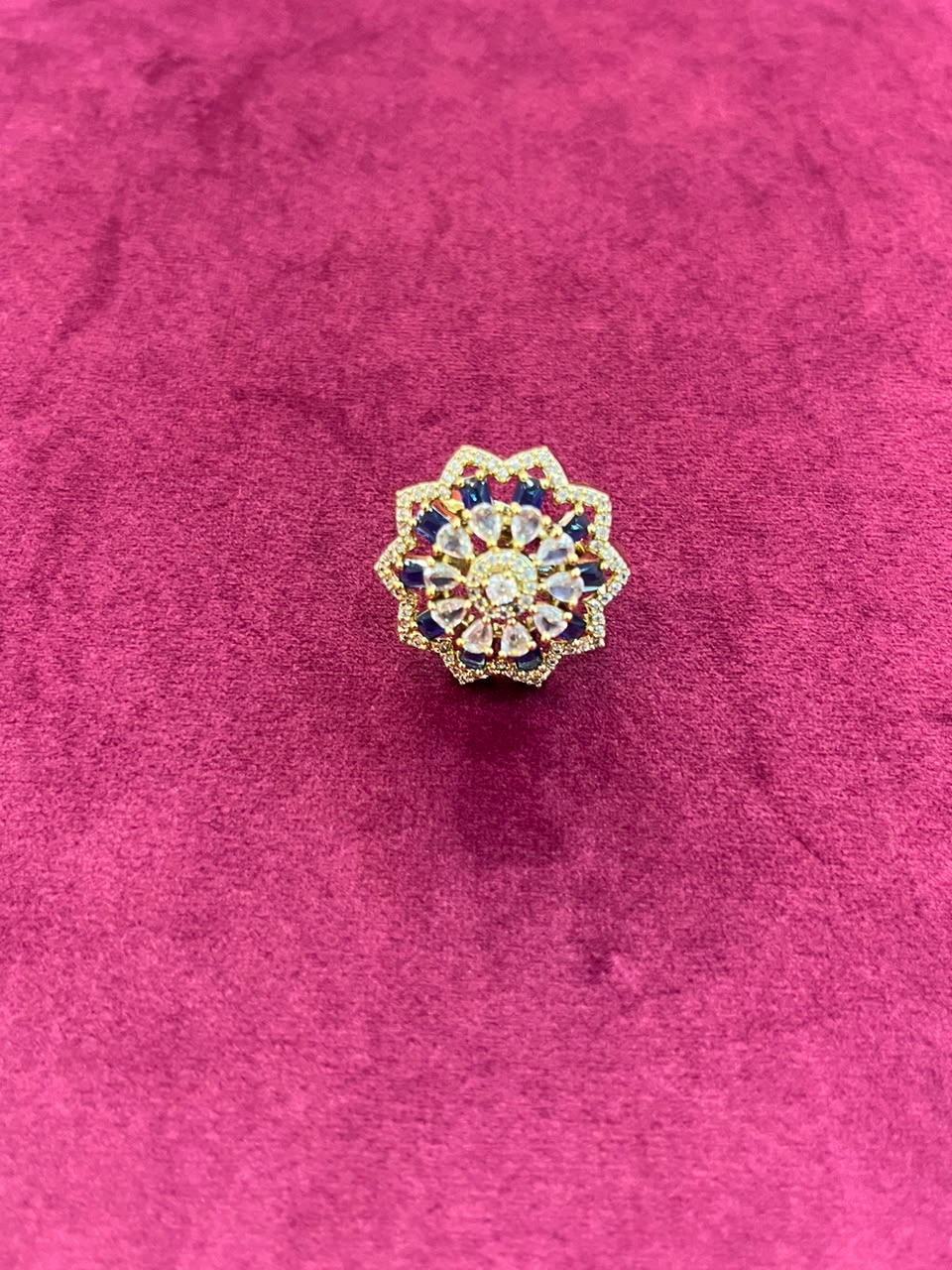 Blue Handring 