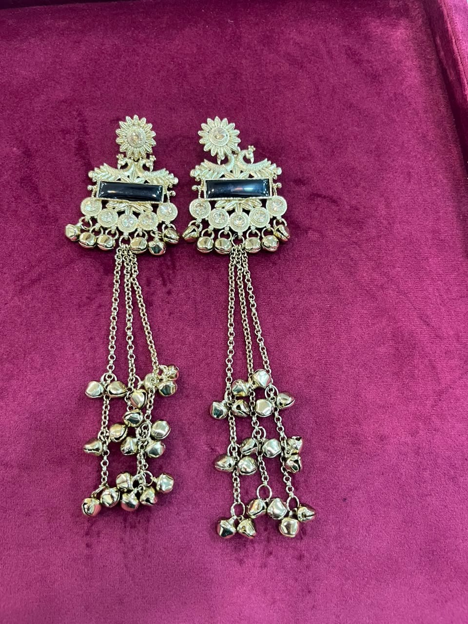 Kashmiri Long Earrings 