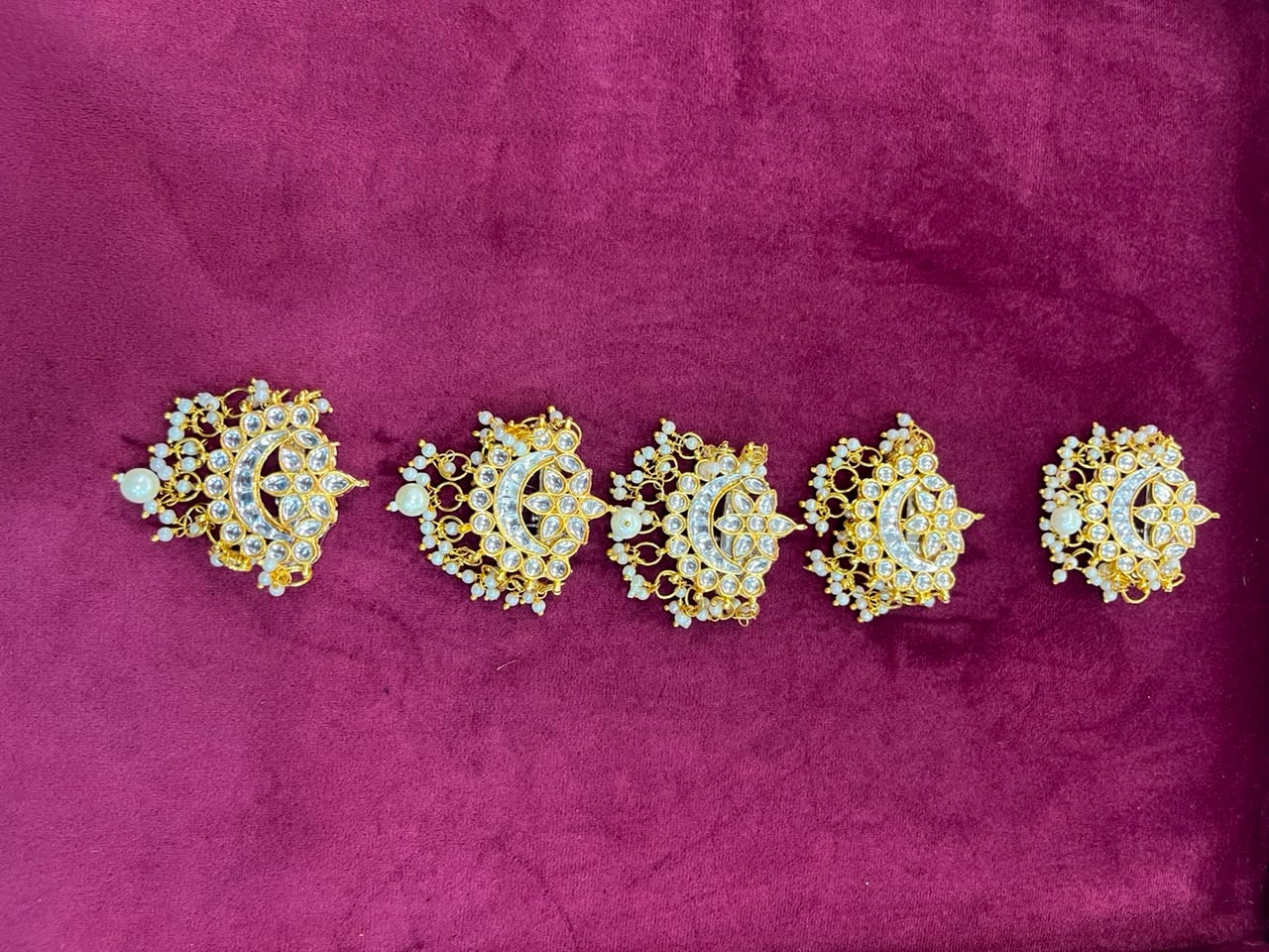 Kundan Hair acessories 