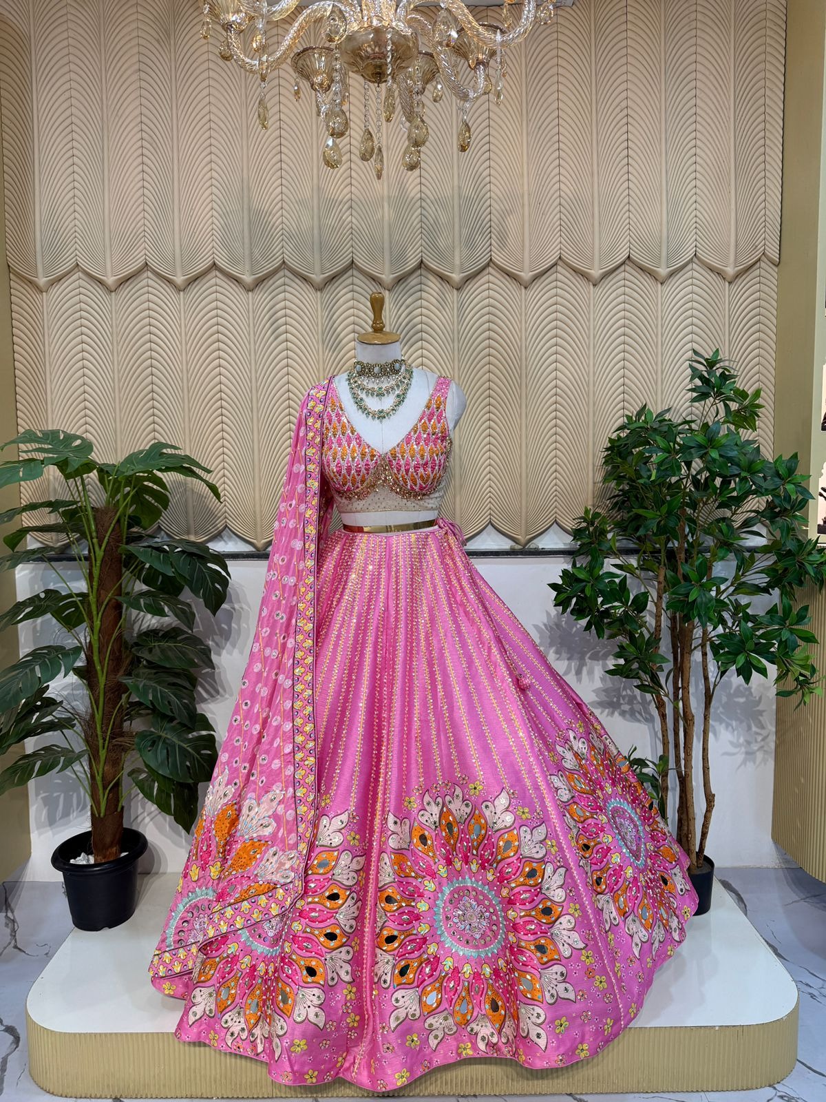 Pink pdp lehenga