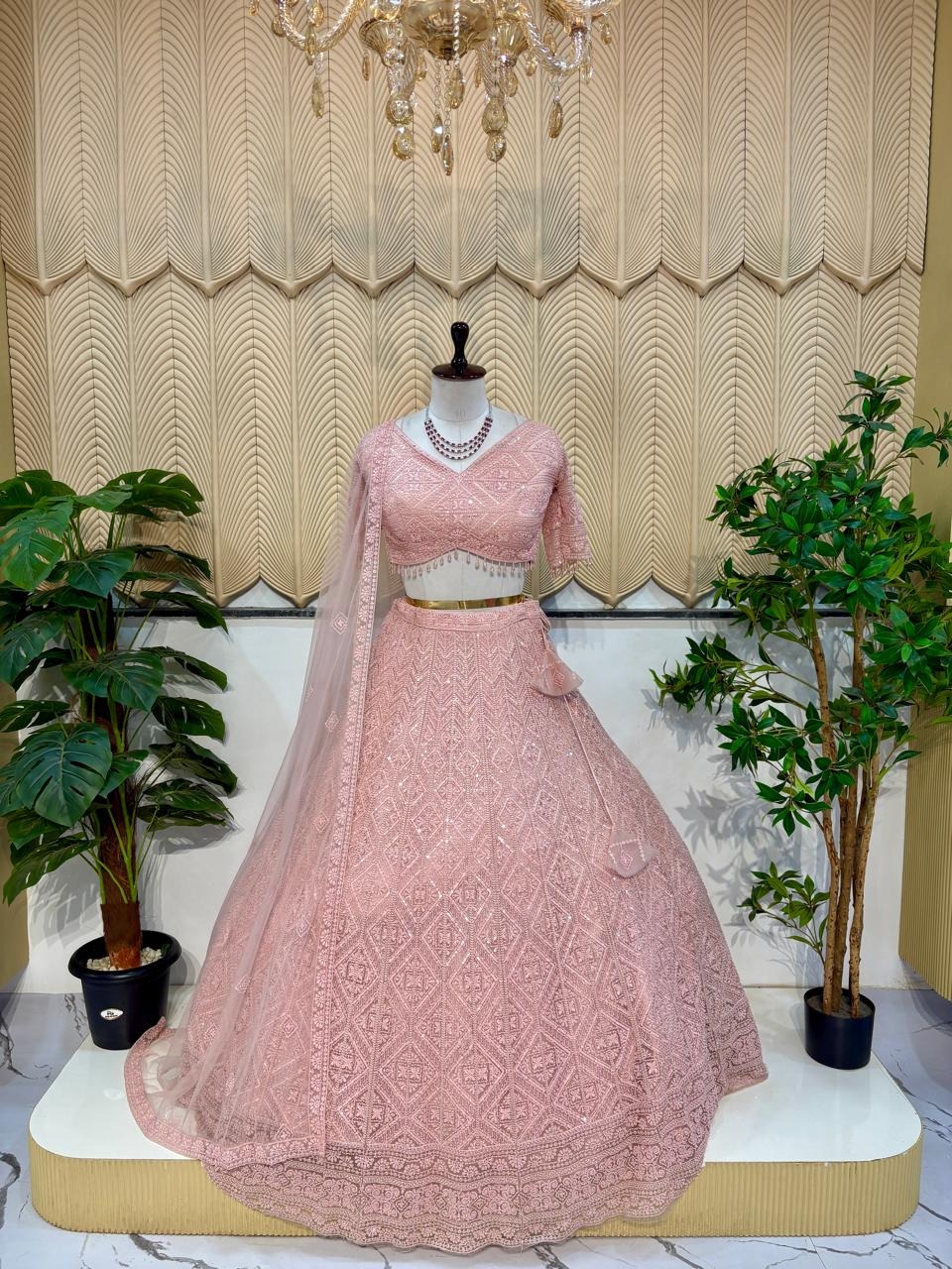 Pink New lehenga 
