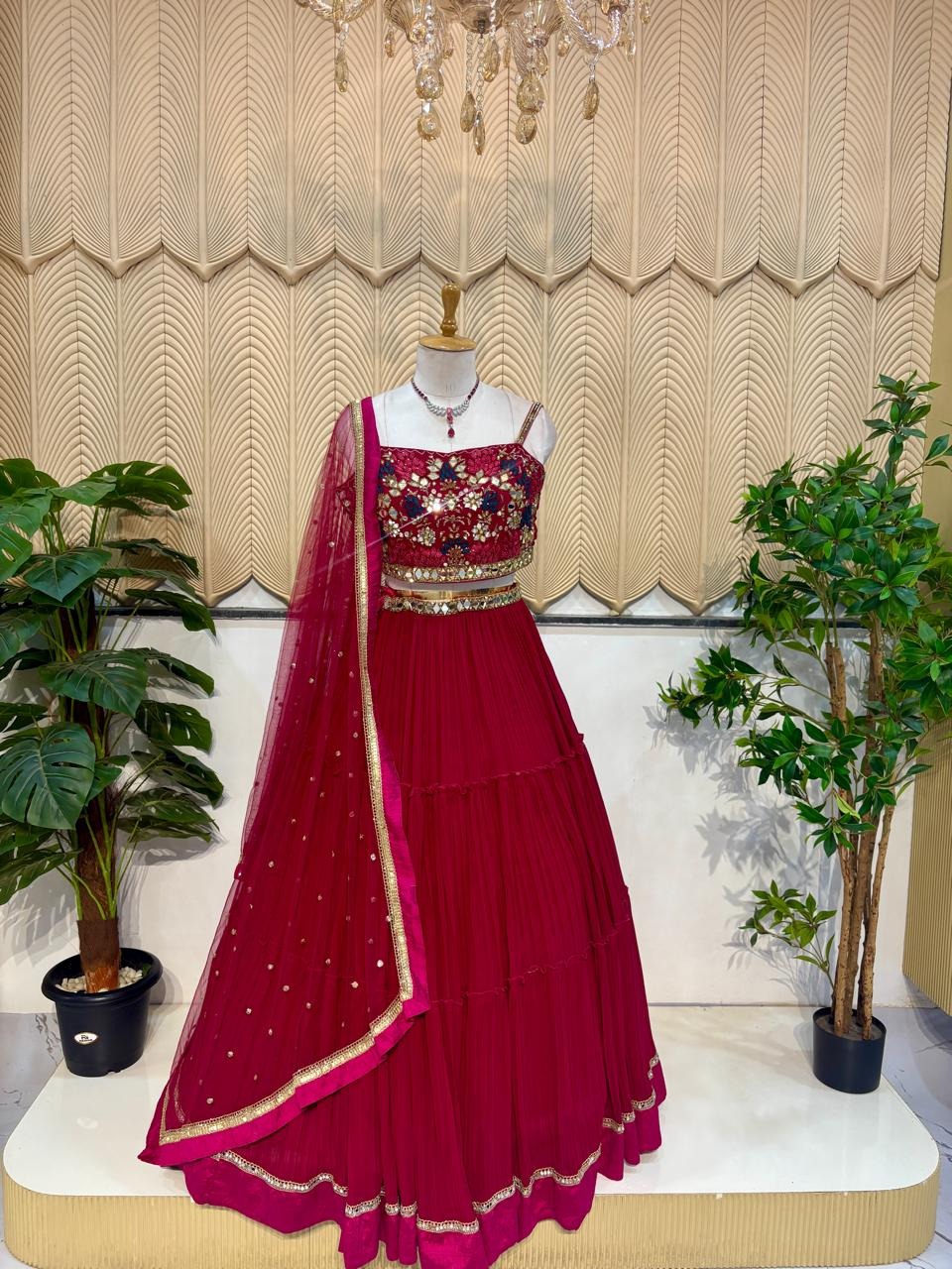 Rani pink lehnga