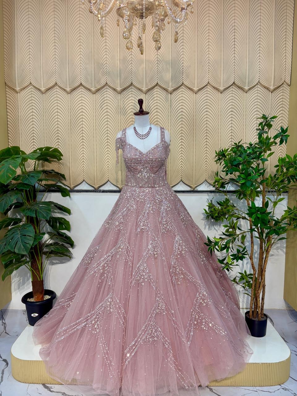 Pink Ball Gown