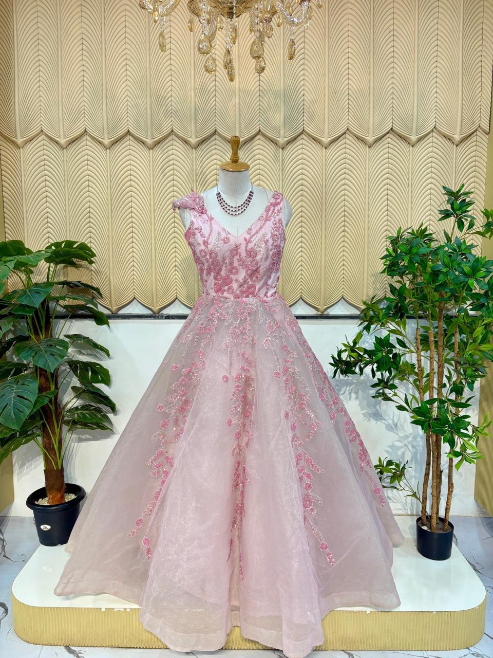 Pink New Ball Gown 