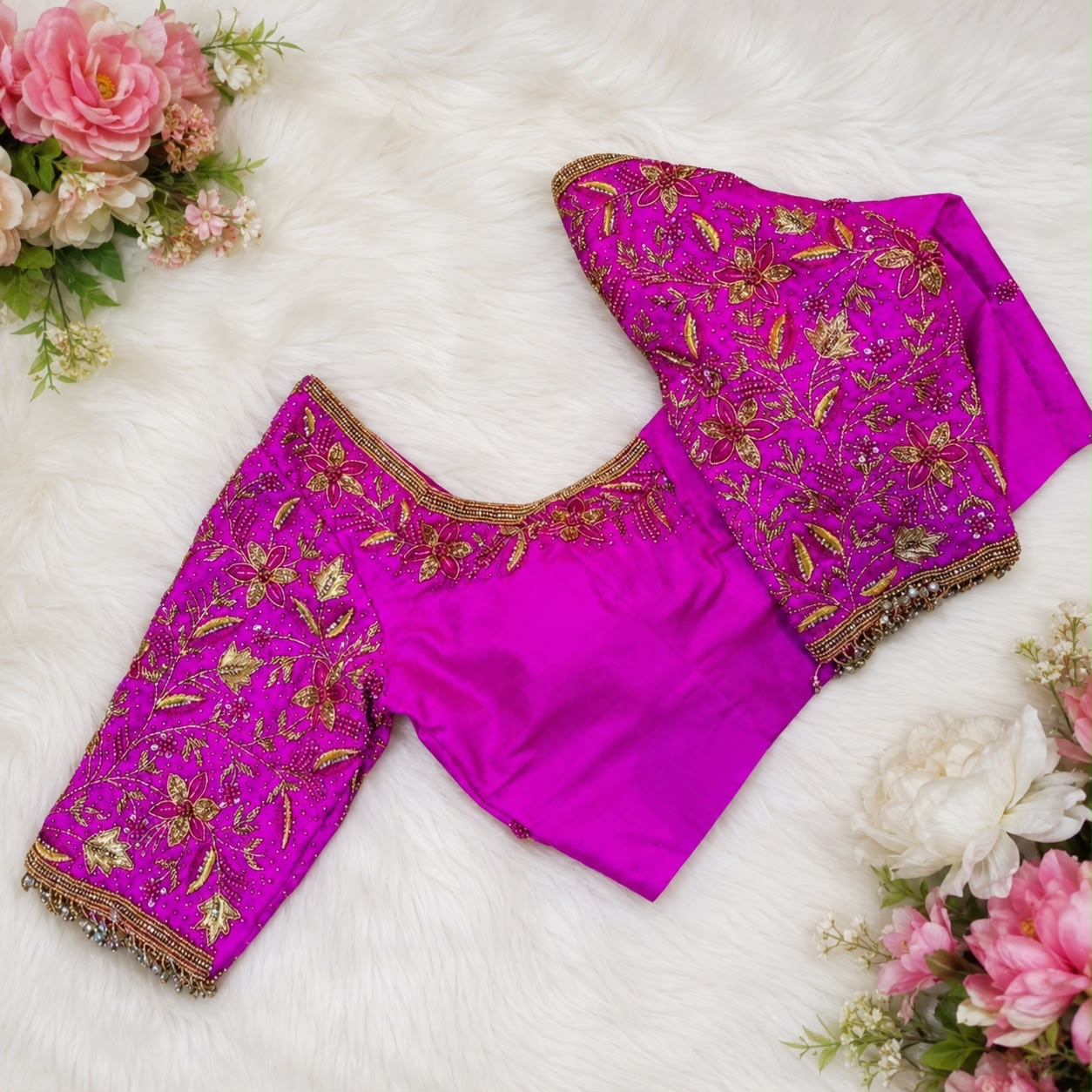 Pink Work Blouse