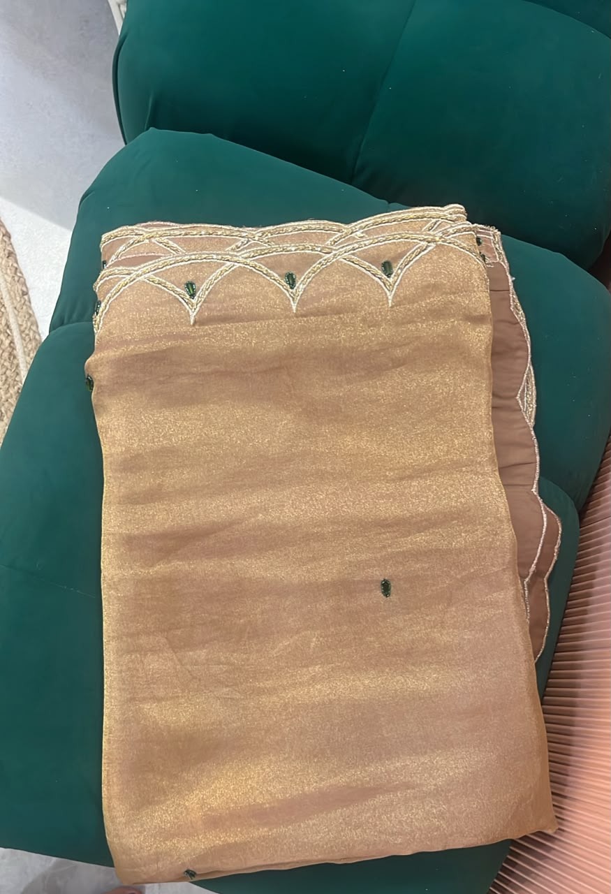 Golden Lehenga Dupta 