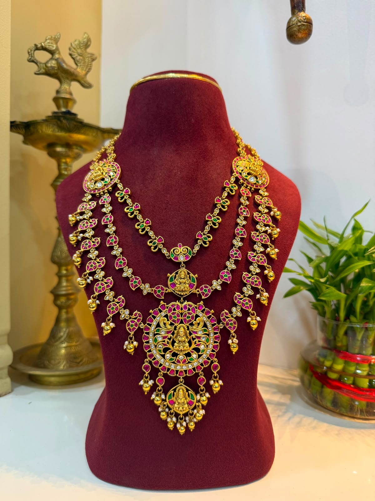 South Indian multicolor long set