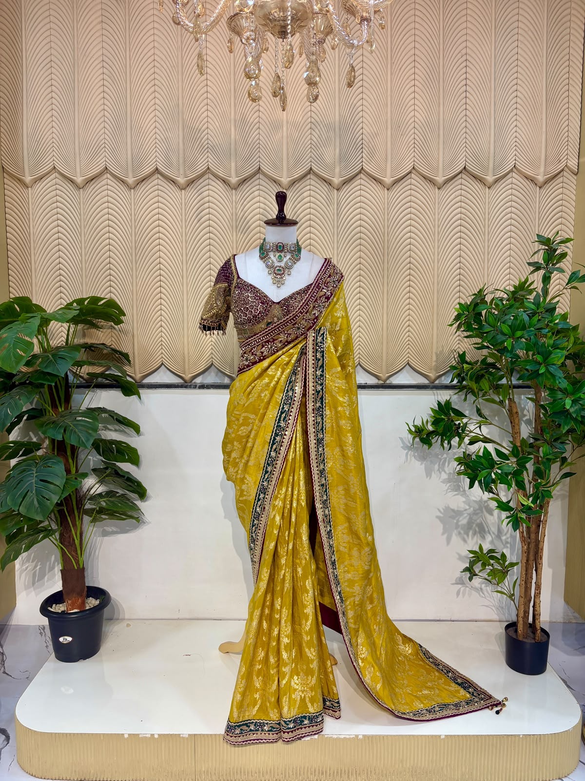 Yellow Saree